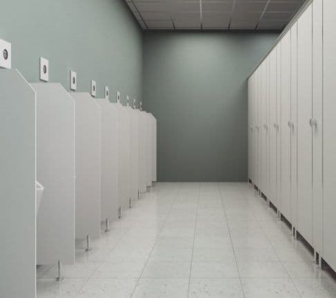 HPL Urinal Partitions