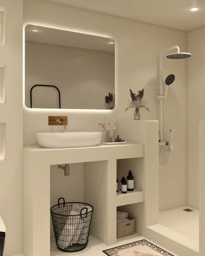 Corian Bathroom Vanities